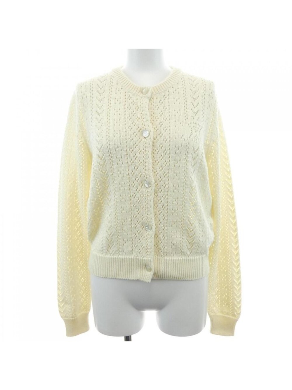 Celine Cardigan White